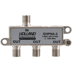 Holland 3-Way IPTV Coaxial Splitter