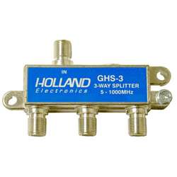 Holland 3-Way Balanced Splitter