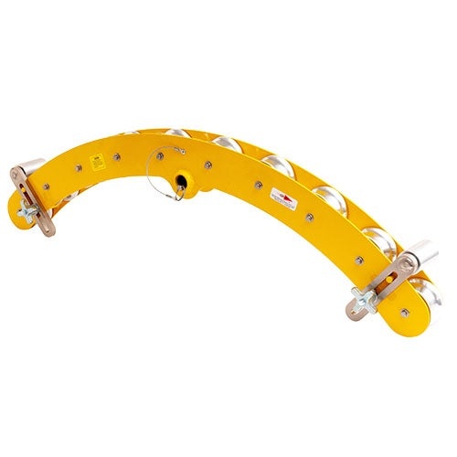 GMP 90 Degree Heavy Duty Corner Block with Aluminum Rollers
