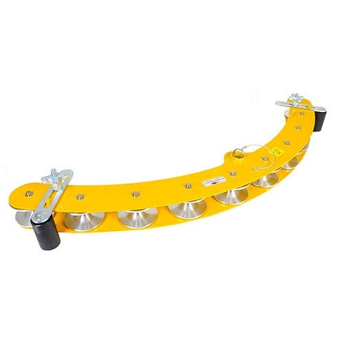 GMP 90 Degree Corner Block with Aluminum Rollers