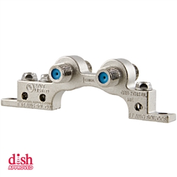 2 Port 3Ghz Grounding Block - 3 Ground Screws