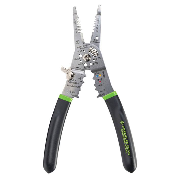 Greenlee Wire and Cable Stripper 1903 – Handheld Wire and Cable Stripping  Tool –  