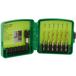 Greenlee Drill/Tap Kit for Stainless Steel