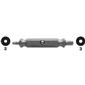 MegaPro Hex (Allen) DoubleLok Bit 2.00-3.00mm