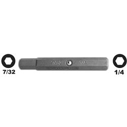 MegaPro Hex (Allen) Bit 7/32"-1/4"