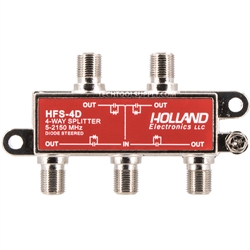 Holland 4-Way Diode Steered Splitter