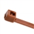HellermannTyton 18lb 4in Brown Cable Tie - 1000pk