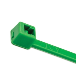 HellermannTyton 18lb 4in Green Cable Tie - 1000pk
