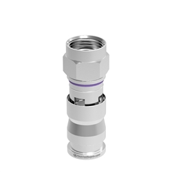 Super-Fast MCV RG6 F Compression Connector - 25pc