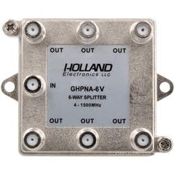 Holland 6-Way IPTV Coaxial Vertical Splitter