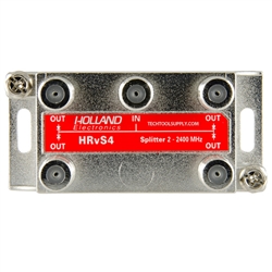 Holland HRV S4 4-Way Satellite Splitter