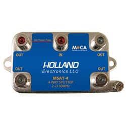 Holland Electronics MoCA 4-Way Splitter for DirecTV