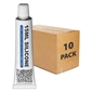 Clear Silicone Sealant - 15ml - 10 Pack