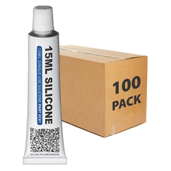 Clear Silicone Sealant 15ml 100 Pack