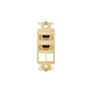 ICC Dual HDMI With 2 Quickport - Ivory