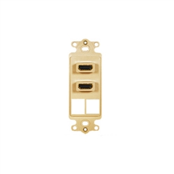 ICC Dual HDMI With 2 Quickport - Ivory
