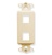 Insert, Decorex, 2-Port, Ivory