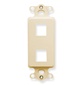 Insert, Decorex, 2-Port, Ivory