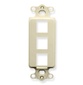 Insert, Decorex, 3-Port, Ivory