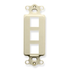 Insert, Decorex, 3-Port, Ivory