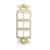 ICC IC107DI6IV 6-Port Insert, Decorex, High Density, Ivory