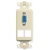 ICC VGA DB15 Plate W/ 2 Quickport - Ivory