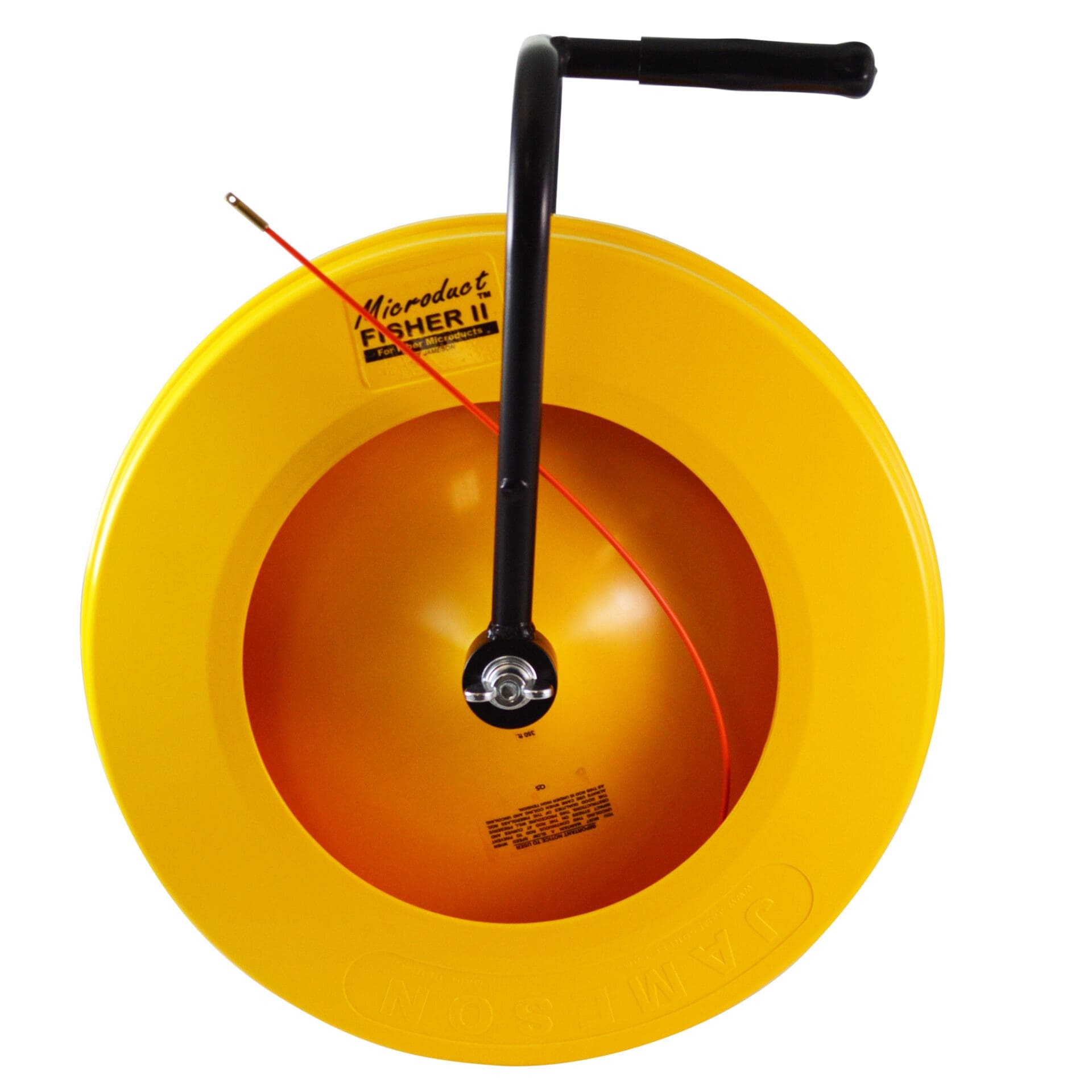 Jameson Microduct Fisher II Fish Tape with Handle - 350ft x 1/8in