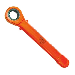Jameson Insulated Ratcheting Box Wrench - 17mm