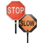 Jameson PL-STP1 Double-Sided Stop/Slow Sign