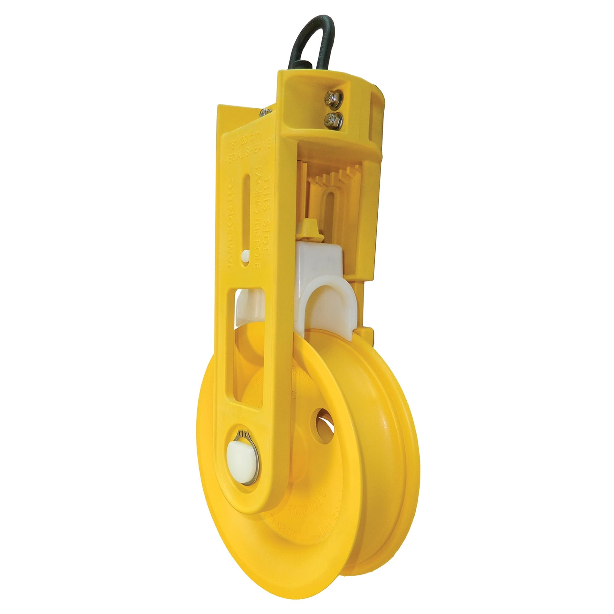 Jameson Aerial Buddy Fiber Optic Sheave with Slip Hook - 8in