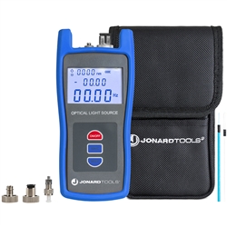 Jonard Optical Light Source w/ FC/SC/LC Adapters