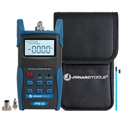 Jonard Fiber Optic Power Meter w/ Data Storage