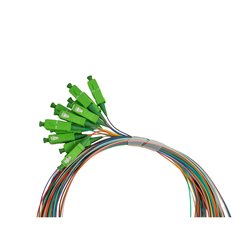 Jonard 12-Fiber SC/APC Pigtail Pack - 3m