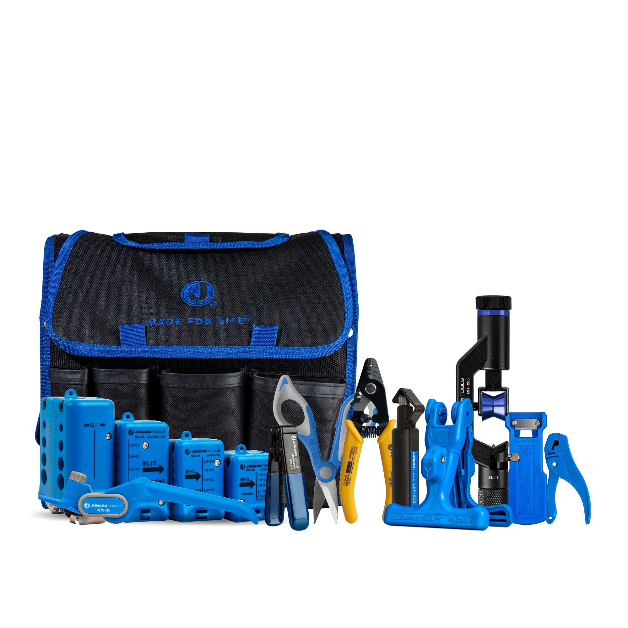 Jonard Fiber Optic Mid Span Slit & Ring Tool Kit+