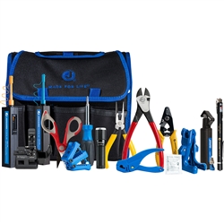 Jonard Fiber Prep Kit w/ Connector Cleaner, Fiber Cleaver, & Visual Fault Locator+