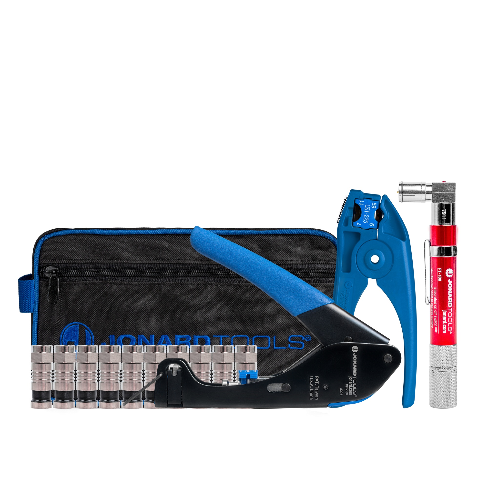 Jonard COAX Cable Install and Test Kit