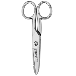 Klein Electricians Scissors with Stripping Notches