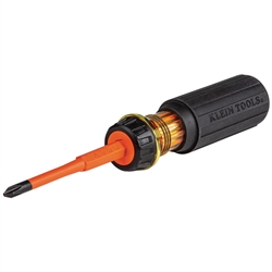 Klein Tools 2-in-1 Insulated Flip-Blade Screwdriver - #2