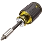 Klein 8-in-1 Multi-Bit Adjustable Length Stubby Screwdriver