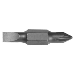 Klein Tools Replacement Bits - #1 Phillips, 3/16in Slotted