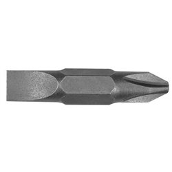 Klein Tools Replacement Bits - #2 Phillips, 1/4in Slotted