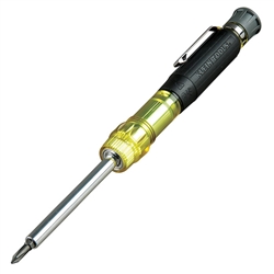 Klein Tools 4-in-1 Electronics Screwdriver w/ Clip