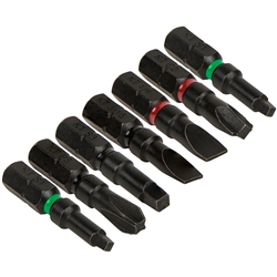 Klein Pro Impact Power Bits - 7pc