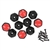 Klein Tools Self-Stick 1-Slot Cable Clips - 10pc