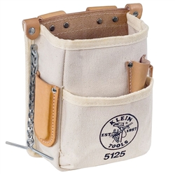 Klein Tools 5-Pocket Canvas Tool Pouch