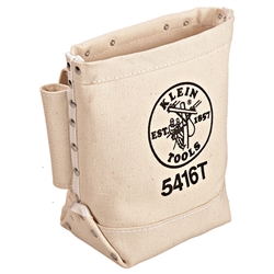 Klein Tools Bull-Pin and Bolt Bag Canvas w/ Tunnel Loop