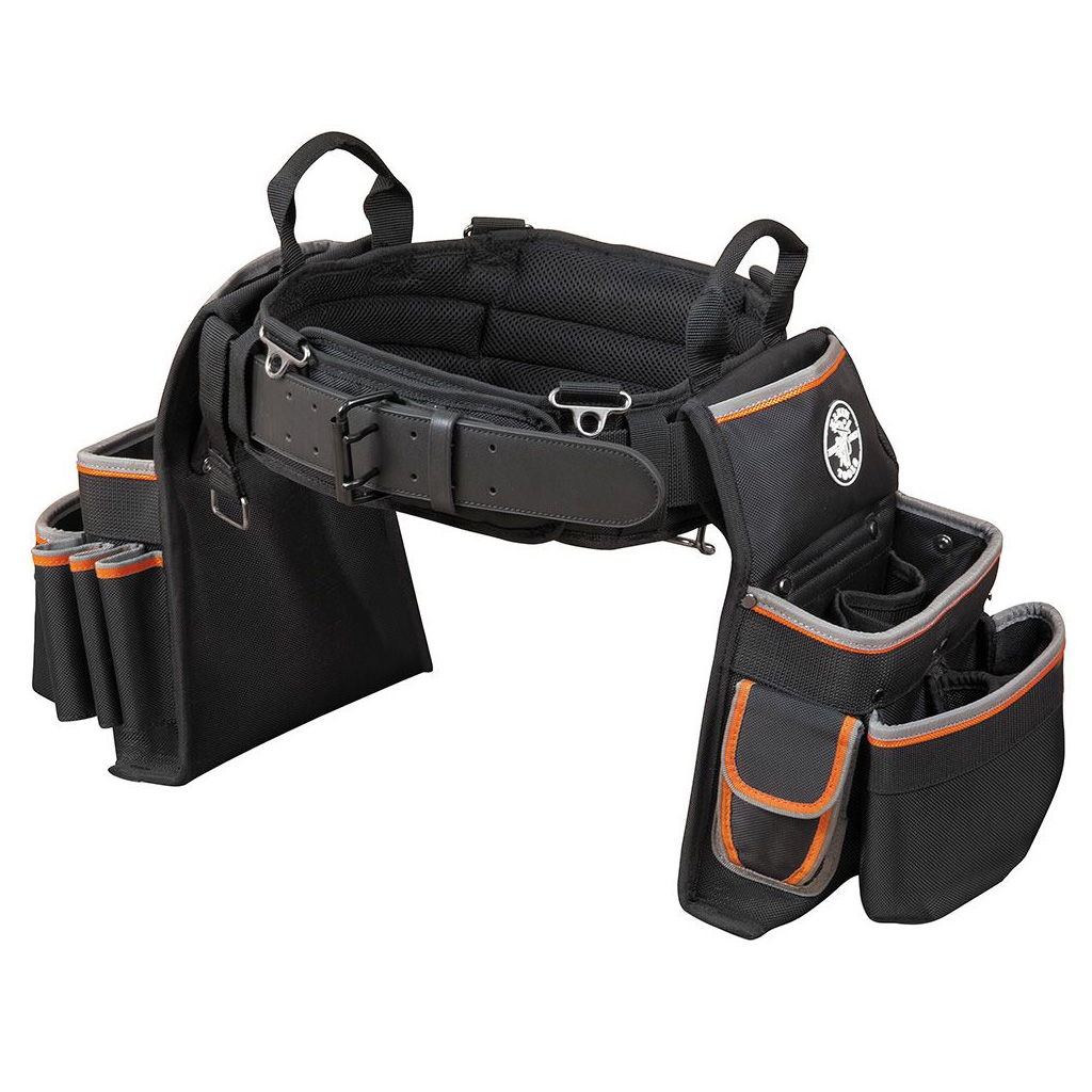 Professional Comfort-Rig Tool Belt With Suspenders Adjustable System with 2-P... 
