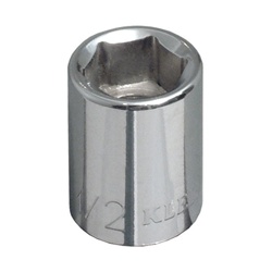 Klein Tools 3/8" Drive - 1/2" Standard 6-Point Socket