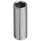 Klein Tools Individual Socket, 3/8in Drive, Deep 6-Point, 7/16in