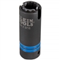 Klein Tools 3-in-1 Slotted Impact Socket 2-Point, 3/4 and 9/16-Inch